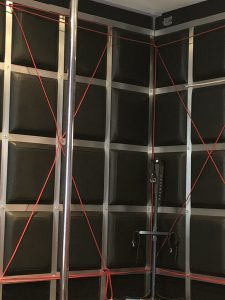 Corner area in the living room.