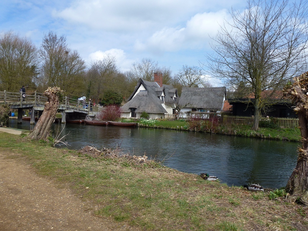 Suffolk where the Haywain was painted by Constable. 